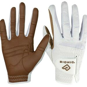 Bionic Womens Right Hand Relax Grip 2.0 Golf Glove, XL, Caramel
